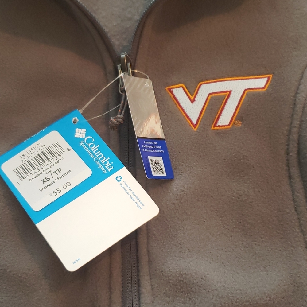 Columbia Virginia Tech Vest - Picture 2 of 5